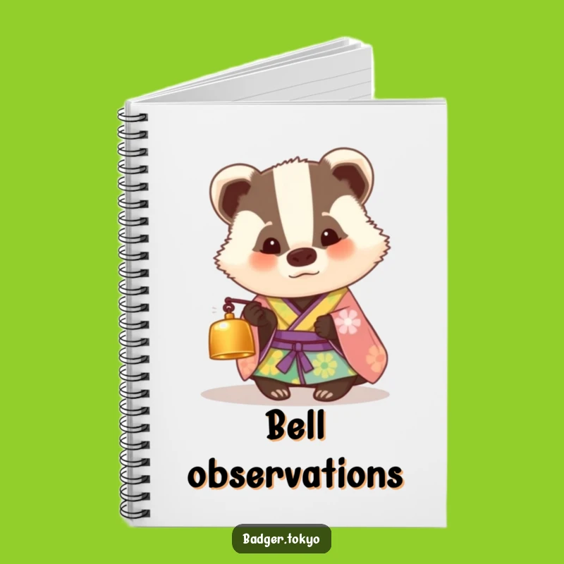 Funny Journal: Curious Badger Kimono - Notes & Curious Ideas